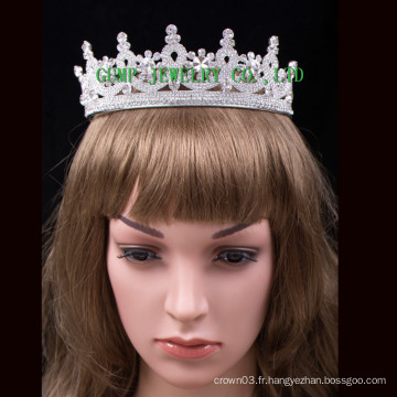 Custom Tiara Crystal Crown Fashion Headwear